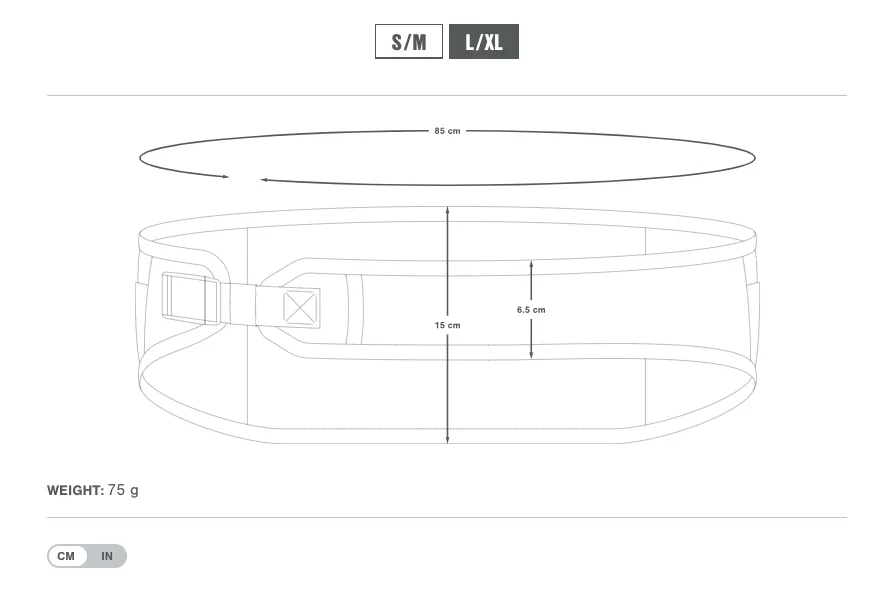APIDURA Expedition Waist Belt black