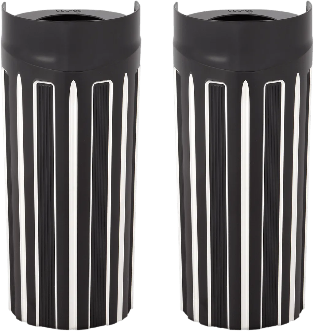 Arlen Ness 20-021 Retro Fork Boot Covers - Black