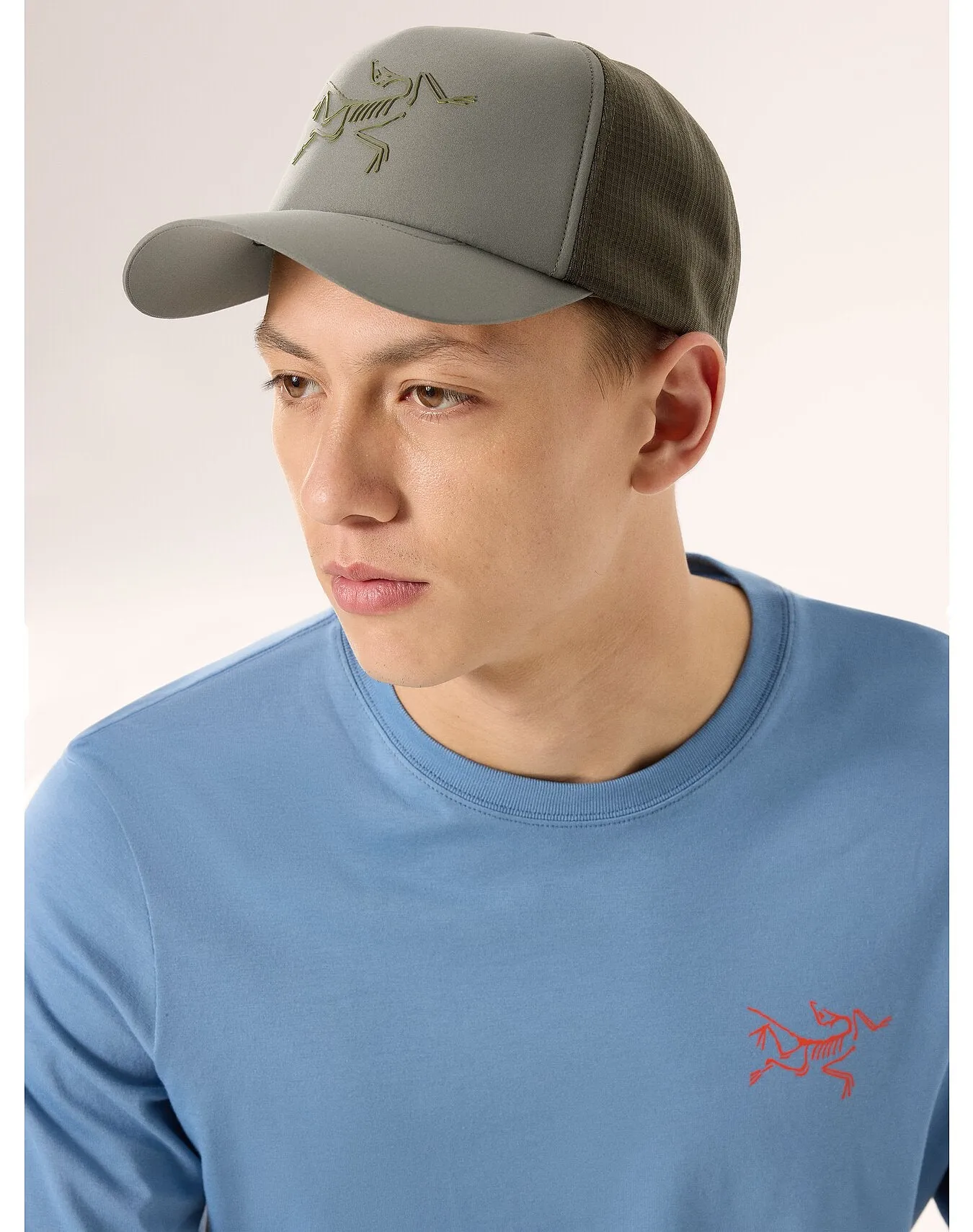 Bird Trucker Curved Brim Hat - Past Season