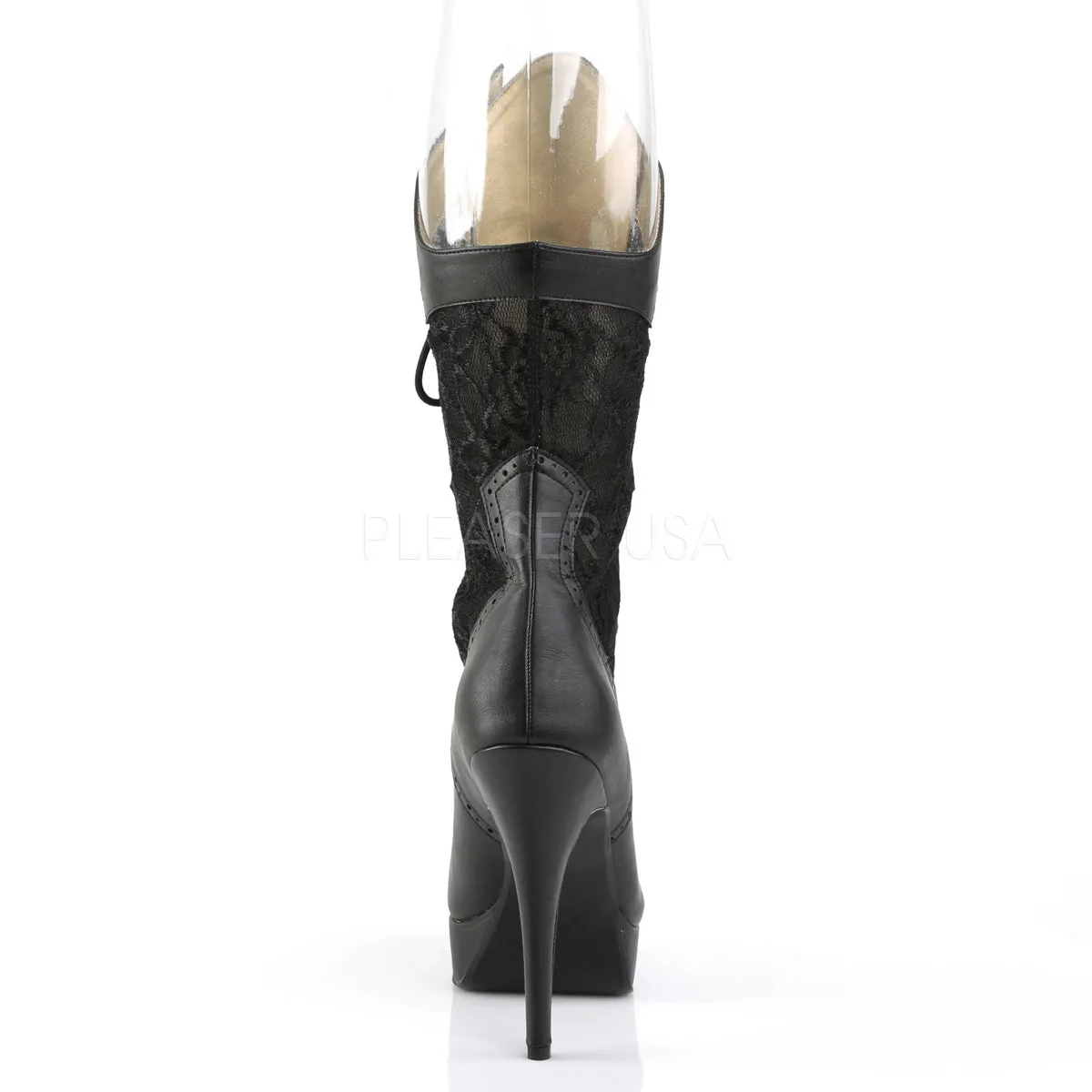 CHLOE-115  Black Faux Leather