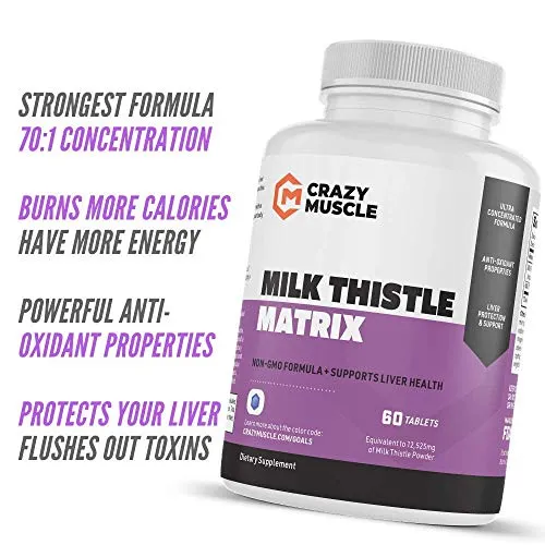 Get Stronger with Milk Thistle, Creatine and Muscle Attack