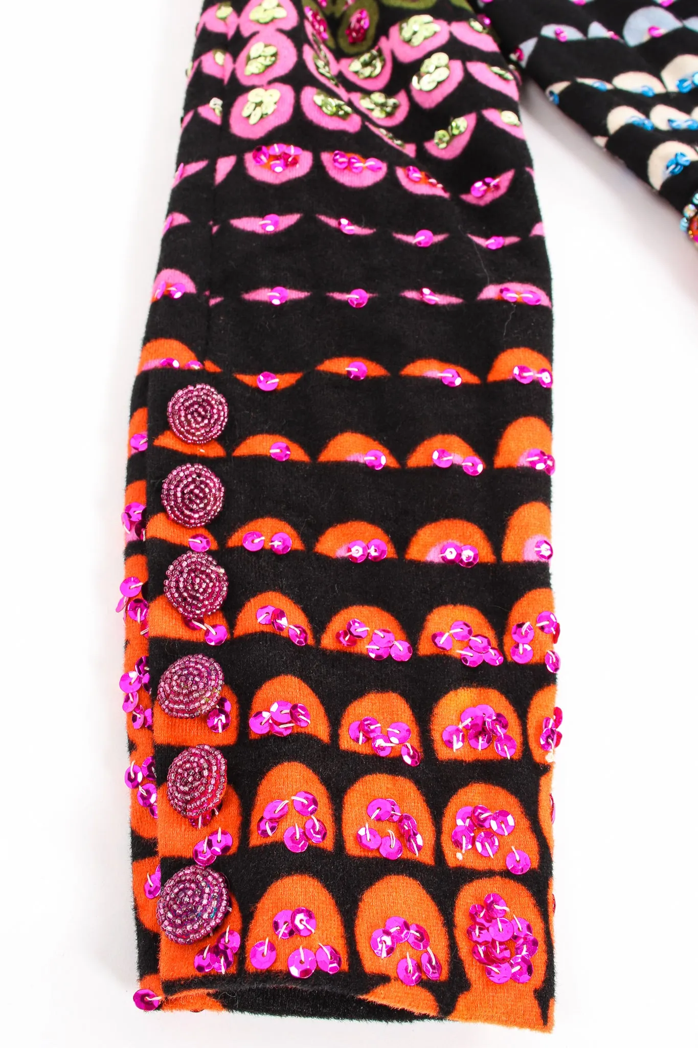Graphic Rainbow Sequin Dress II