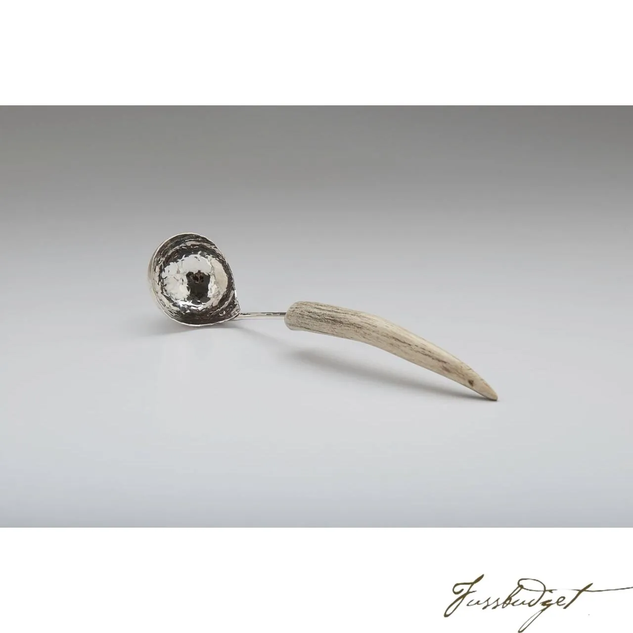 Hand Crafted Silver Medium Gravy Ladle