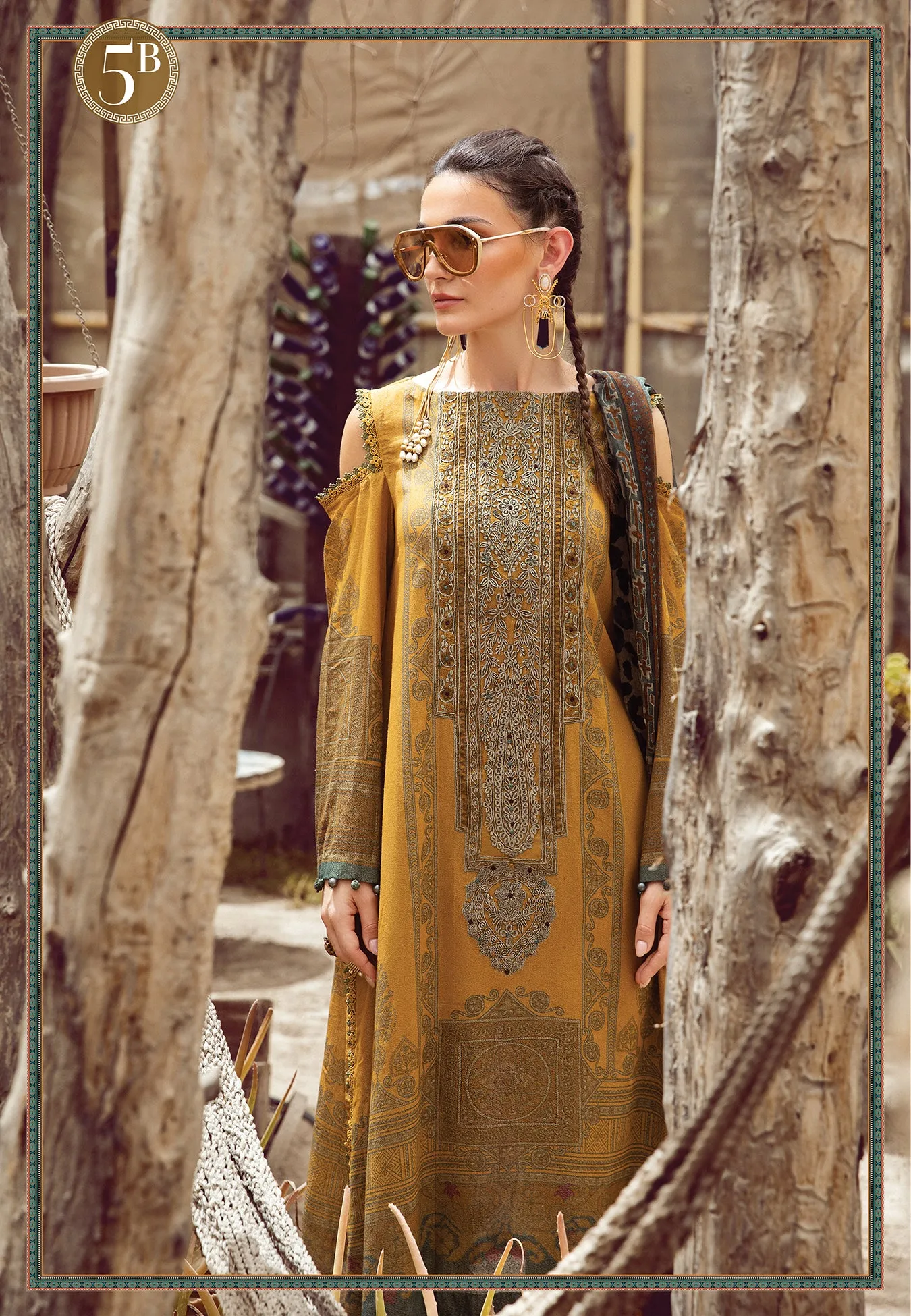 MARIA B | M PRINTS 2022 | DESERT ROSE COLLECTION | MPT-1505-B