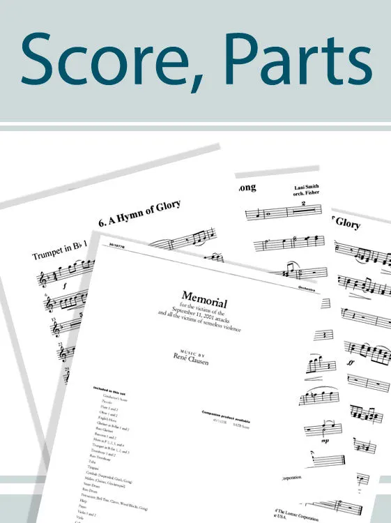 Music Makes Me Feel Alive - Orchestra score and parts