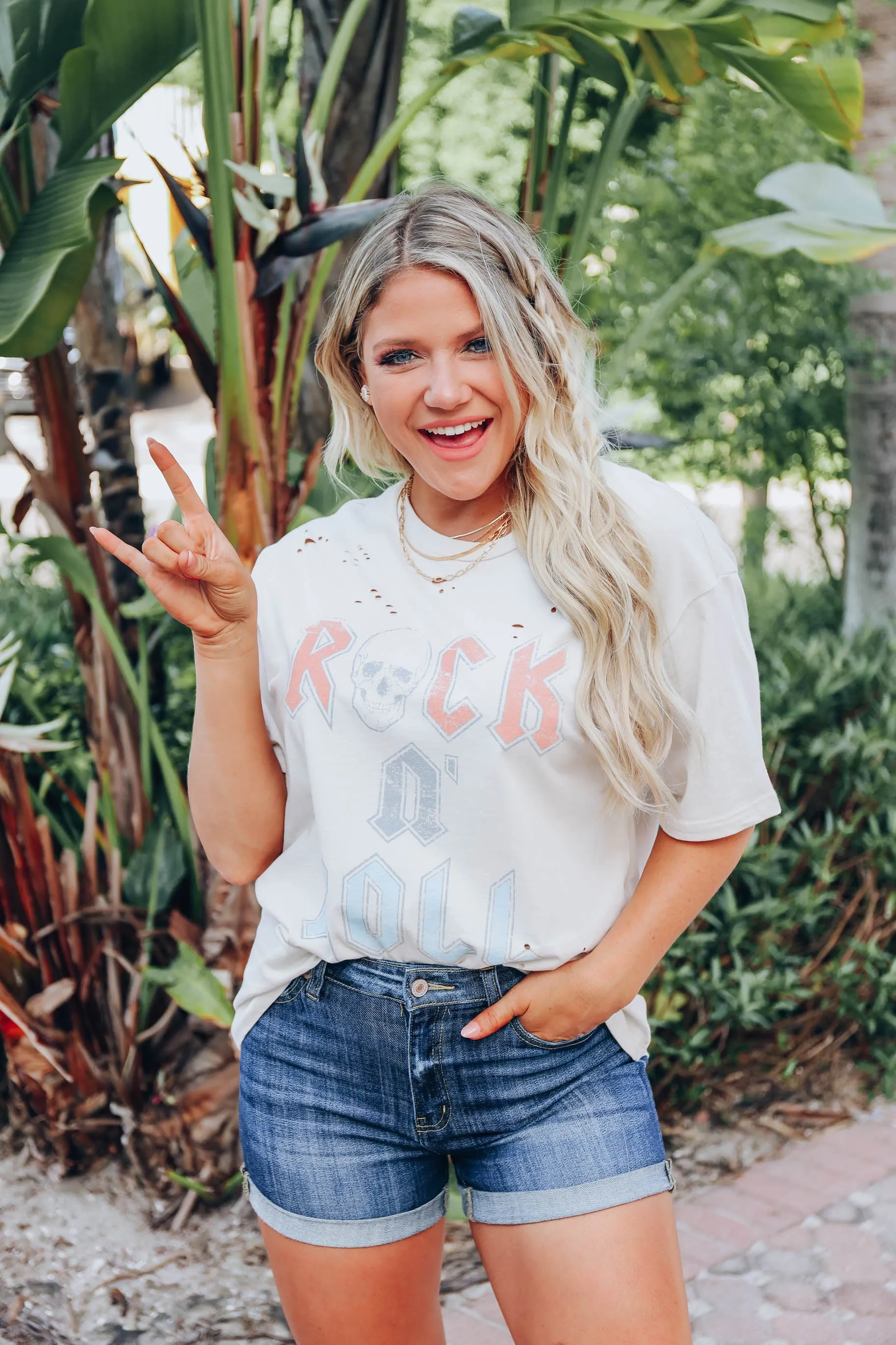 Rocking and Rolling Graphic Tee