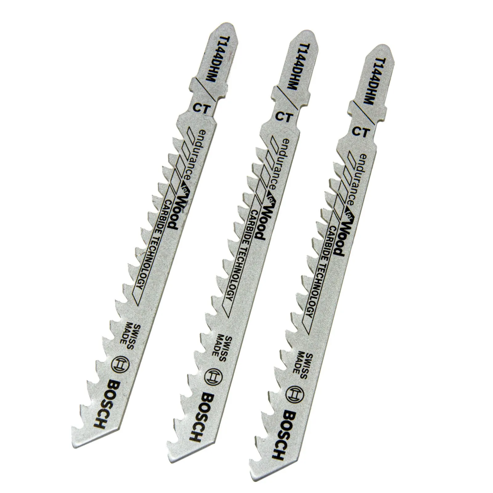 T 144 DHM, 3 x Stichsägeblatt für lange Lebensdauer in Holz, Carbide Technologie